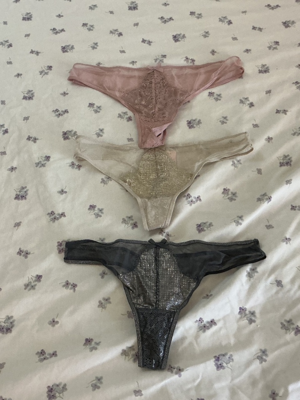 Victoria’s Secret Dream Angels Lot of 3 Thongs